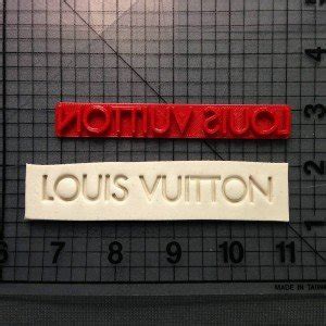 lv cake stamp|High Fashion LV 1 inch stamp .